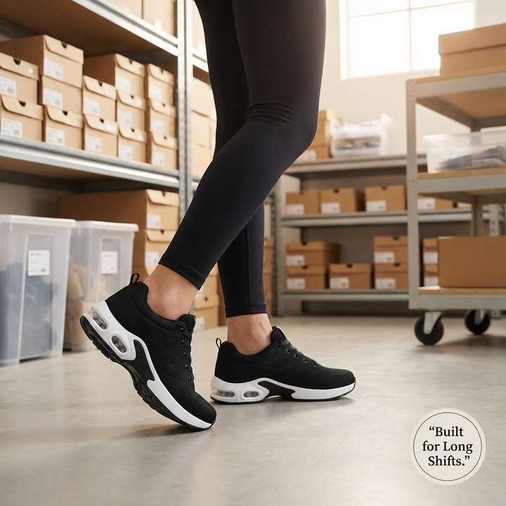 Orthora Pro – 12-Hour Shift Shoes for Heel &amp; Plantar Fasciitis Relief (Unisex)