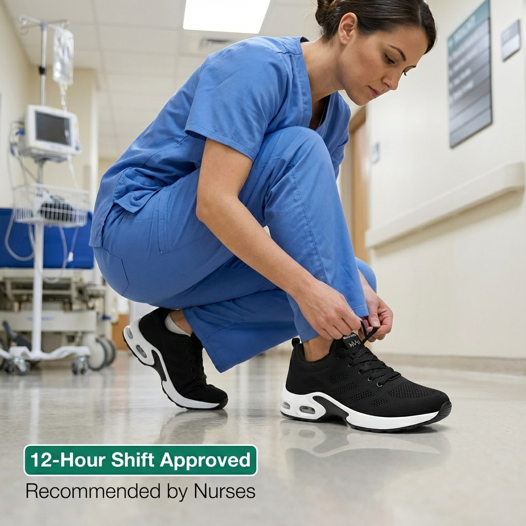 Orthora Pro — 12-Hour Shift Shoes for All-Day Foot, Knee &amp; Back Pain Relief